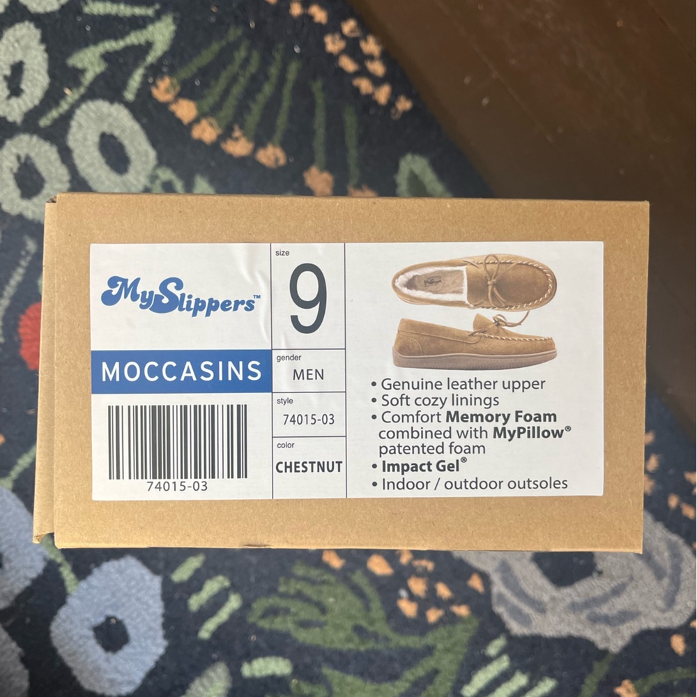 My pillow moccasin slippers